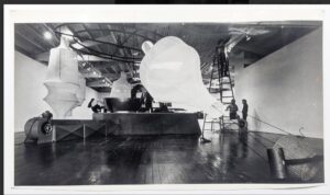 Dennis Oppenheim | The Assembly Line (with By-products...). 1980. Pcva