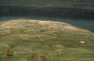 Michelle Stuart | Stone Alignments/solstice Cairns. Rowena. Or. 1979