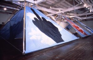 Vito Acconci | City That Comes Down From The Sky. 1981. Pcva